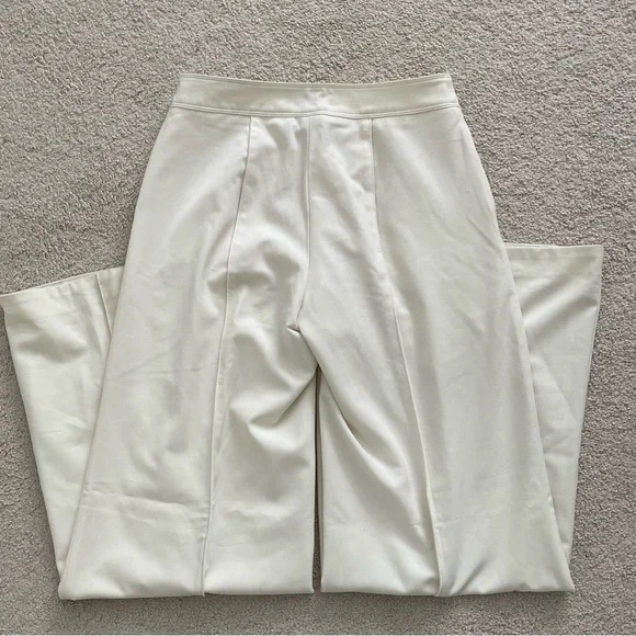 Moda International Ivory Wide Leg Trousers - Picture 4 of 4